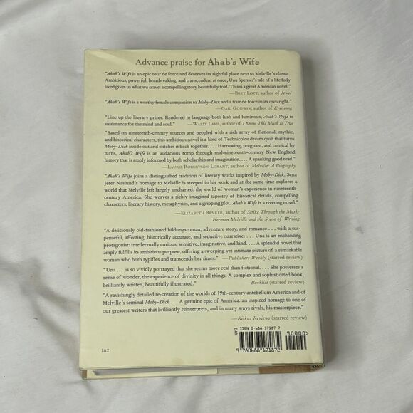 Ahab's Wife: Or, The Star-gazer (P.S. Series) by Sena Jeter Naslund, HC, 1st Ed. - Picture 4 of 6